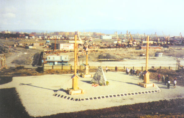 Памятный ансамбль военнослужащим Прибалтийских государств, погибшим в лагерях Норильска в 1941-1956 гг.